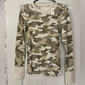 NWT Aerie Camo Long Sleeve